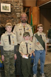 Troop 27's newest member