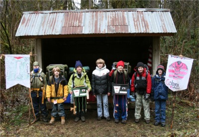 Troop 27 at the Klondike Derby 2008