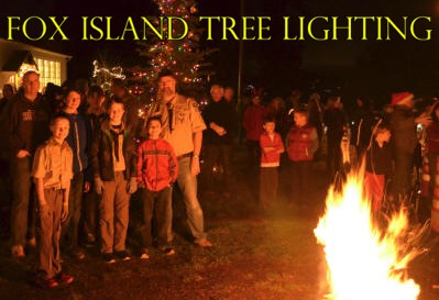 Fox Island Tree Lighting Ceremony