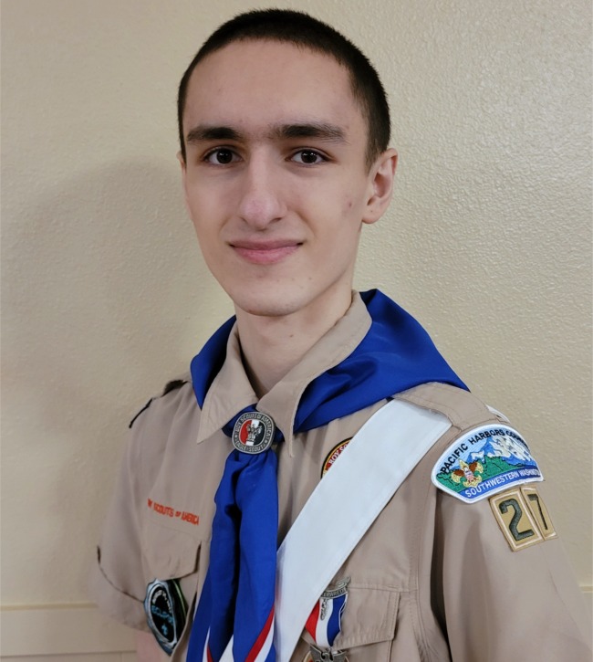 Eagle Scout Mason Elliott